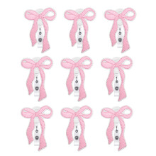 9Pcs Portable Nurse Clip Set Ribbon Polyester Thread-Style I