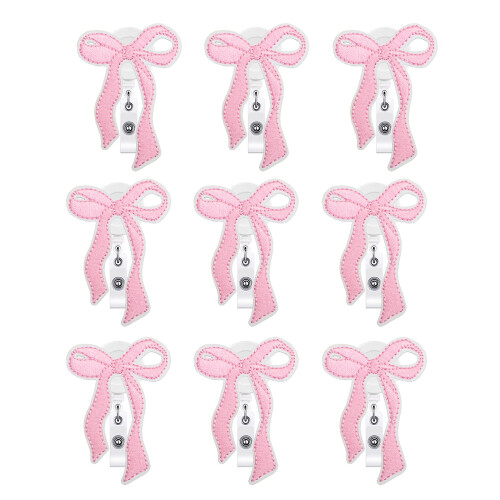 9Pcs Portable Nurse Clip Set Ribbon Polyester Thread-Style I