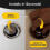 Drain Magic AS-SEEN-ON-TV Replace Broken or Missing Bathroom Drain Stoppers in 4