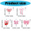 9Pcs Polyester Nurse Badges Clip Bowknot Decoration-Style C 4