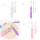 2.5/3.5/5mm Adjustable Punch Needle Tool-Beige three headed n 3