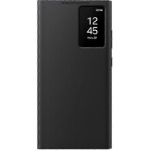 Official Galaxy S24 Ultra Smart View Wallet Case, Black