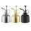304 Stainless Steel Watering Can Ergonomic Handle-Silver 2