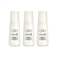 X 3 Bottle Gh Protect+ Deodorant Anti-perspirant Roll-on Size 100 Ml.