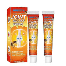 (2pcs)Bee-Venom Professional Treatments Gel Joint Pain Treat Soothing Massage Cream for External Use