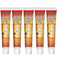 (5pcs)Bee-Venom Professional Treatments Gel Joint Pain Treat Soothing Massage Cream for External Use