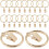 Curtain Accessories for Elegance and Durability, Light Gold Finish with Durable Plating for Rustproof Performance, Wide Application in Hotels 1