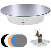 Elektrický otočný talíř s 360stupňovým otočením, nastavitelný úhel otáčení (90-180-360 stupňů) pro široké použití, s tichým