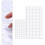 200Pièces Pâte Adhésive Double-Face Transparente Pour Décoration DIY 4