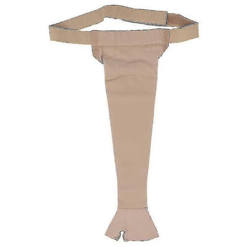 (Right hand, XL) Lymphedema Compression Arm Sleeve Comfortable Polyurethane Mastectomy Compression Arm Sleeve For Swelling Support