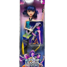 (1pc Zoey) Kpop Demon Hunters Doll Toys - Rumi, Mira, Zoey Action Figures for Girls - Beautiful DIY Dolls
