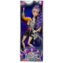 (1pc Rumi) Kpop Demon Hunters Doll Toys - Rumi, Mira, Zoey Action Figures for Girls - Beautiful DIY Dolls