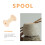 Raindrops Spoel Bobbins Bruin 5 Stuks 1,9 Inch 11