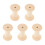 Raindrops Spoel Bobbins Bruin 5 Stuks 1,9 Inch 3
