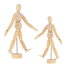 2 Stuks Mannequin Beige Diy Knutselen Schilderen Voor Kinderen