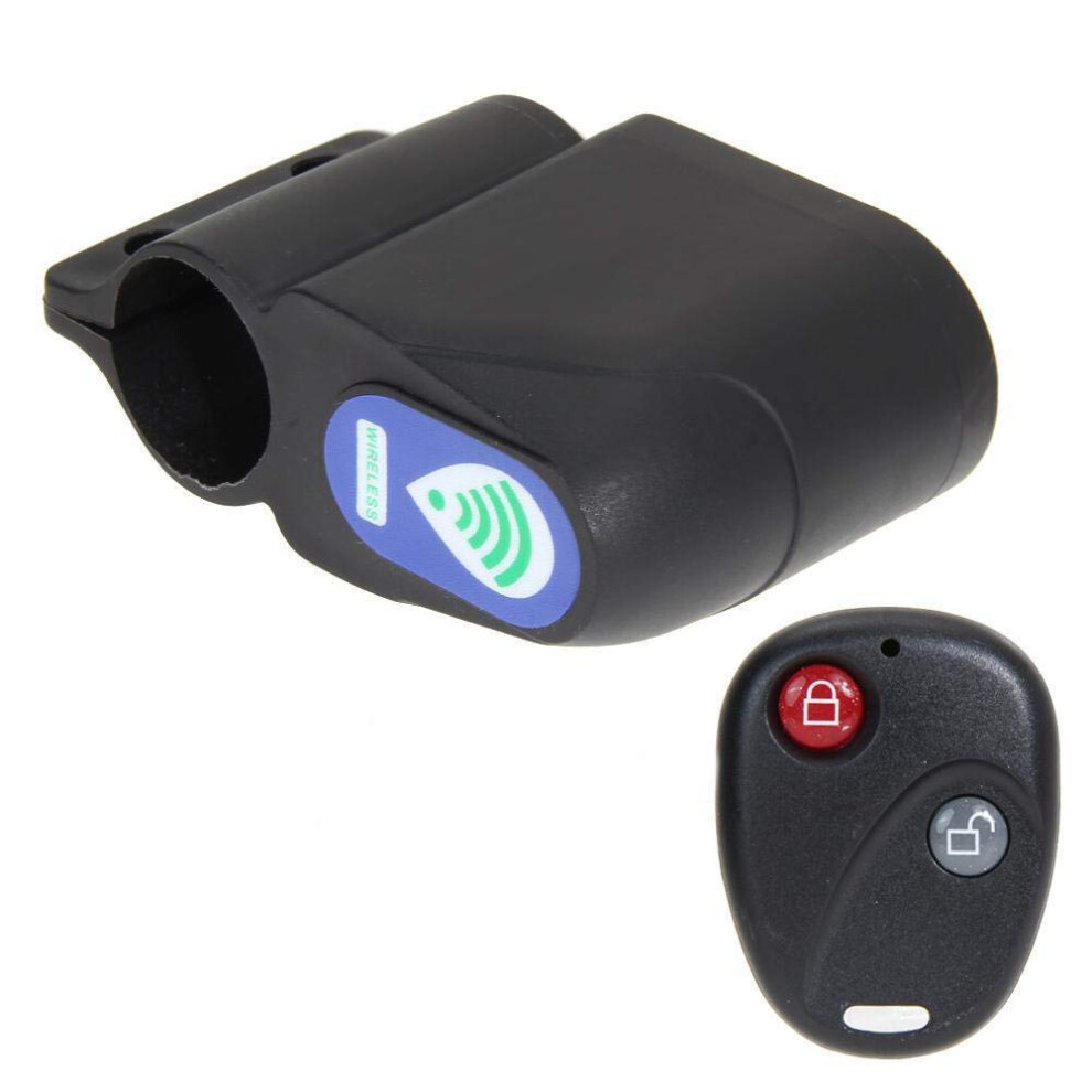 Bicycle Alarm Antitheft Lock For Mountain Bike, Wireless Remote Control Password Alarm, Bicycle Accessories 9365049069601