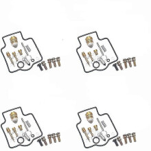 (4) 4 set for ZZR1200 2002-2005 ZZR 1200 Motorcycle carburetor repair kit oil cup float