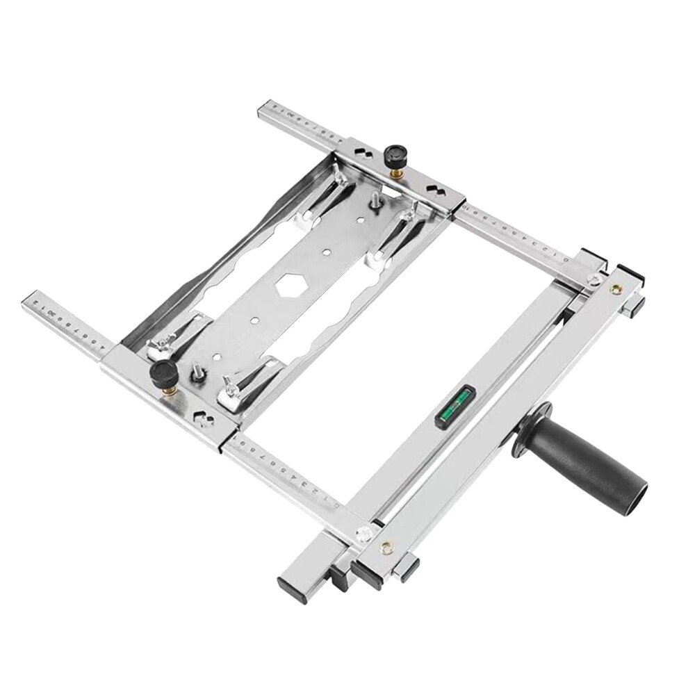 Circular Saw Guide Positioner Stainless Steel Track Guide For Woodworking Tools Positioning 2Piece Set 9365049069830