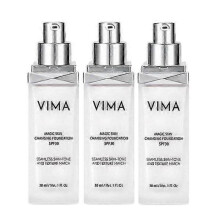 3X Vima Changing Foundation, Vima Cosmetics, Vima Color Changing Foundation 20% C3