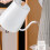 Electric Kettle 220V White Wood Grain Quick Heating & Precise Temp Control 10