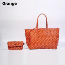 (M, Orange) Bag Large Capacity Tote Bag Mother Bag Handbag Gifts Top