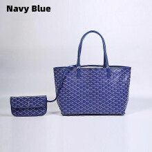 (L, Navy Blue) Bag Large Capacity Tote Bag Mother Bag Handbag Gifts Top