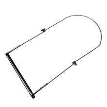 Practical Harmonica Holder for Neck, Sturdy Metal Frame for Harmonicas, Black, Durable and NonSlip