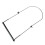 Practical Harmonica Holder for Neck, Sturdy Metal Frame for Harmonicas, Black, Durable and NonSlip 1