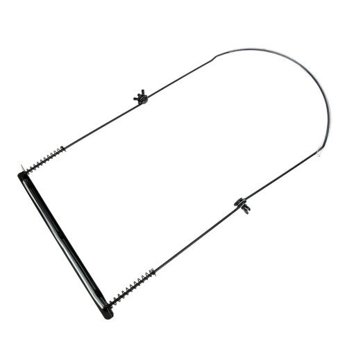 Practical Harmonica Holder for Neck, Sturdy Metal Frame for Harmonicas, Black, Durable and NonSlip