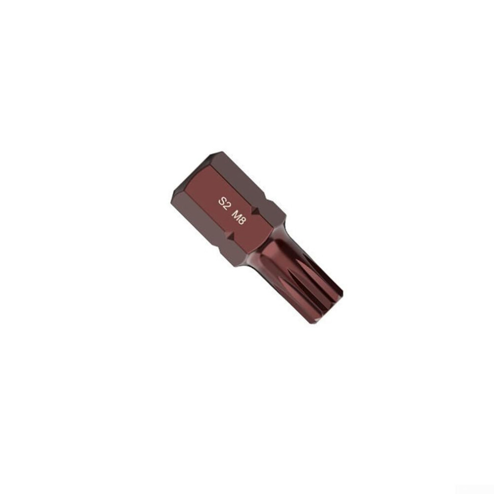 Magnetic Screwdriver Bit Star Head, 30Mm Length, M5 M6 M8 M10, 10Mm Hex Shank, Hardness 9426802390698