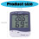 Grote LCD's tonen digitale thermometers Hygrometer Realtime 3