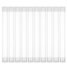 10Stk Thermometer Aufbewahrungskoffer Transparent Schutzbox