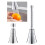 Flexible Showerhead Extension ABS Filter SplashFree Design-17cm 3