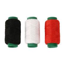 3 Color Spool Embroidery Thread 3/6 Spool Polyester Sewing-A
