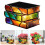 Mini Book Stack Succulents Pot-   Flower pot 3 layers 4