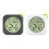 Accurate Room Miniature LCDs Display Digital Thermometers-Black 2