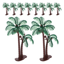75Stk Realistische Künstliche Palm Bäume Grün Für Bastelprojekte Deko