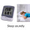 Grote LCD's tonen digitale thermometers Hygrometer Realtime 2