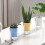 Automatic Watering Decorative Planter For Indoor-Light Green 5