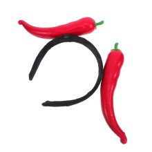 5Stück Lustige Chilischote Haarreifen Für Feiern