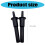2pcs Plastic Blender Rods Dishwasher Safe Mixer Tamper 3
