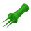 Plant Digging Fork Manual Cultivator-Green 3.3cmx3.3cmx10cm 1