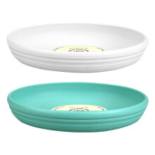 2St Lichtgewicht Plastic Sukkulent Pot Tray Met Wateropvang