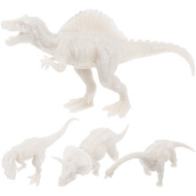 4Pcs Dinosaur Painting Kit Models Drawing Toys Diy Accessory