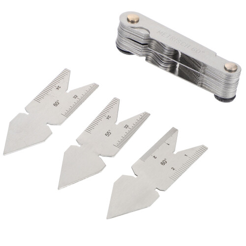 4 uds. calibre rosca acero inoxidable para tornillo