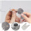 4 uds. calibre rosca acero inoxidable para tornillo 7