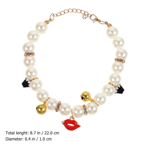 1Stk Exquisites Hundehalsband Mit , Verstellbar Und 1