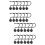 2 Pcs Metal Ball Hook Curtain Hooks Accessory Iron Plating Hanger 7