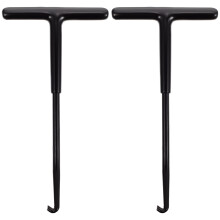 2 Pcs Exhaust Pipe Spring Hook Puller T-Hook Motorbike Accessories