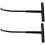 2 Pcs Exhaust Pipe Spring Hook Puller T-Hook Motorbike Accessories 9